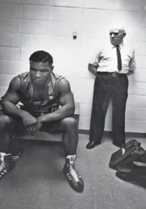 Mike Tyson and Trainer Cus D'Amato
